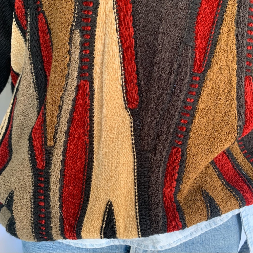 v i n t a g e :: Slouchy Coogi Style Textured Grandpa Knit Sweater - Picture 9 of 13